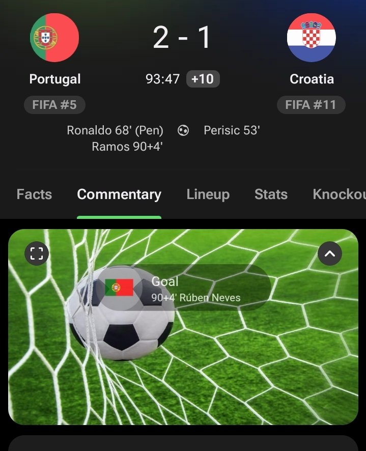 Choki_Comedy's tweet photo. Goalllll for Portugal we are winning this world cup  
#viral
@UTDTrey https://t.co/AqsmutG05D