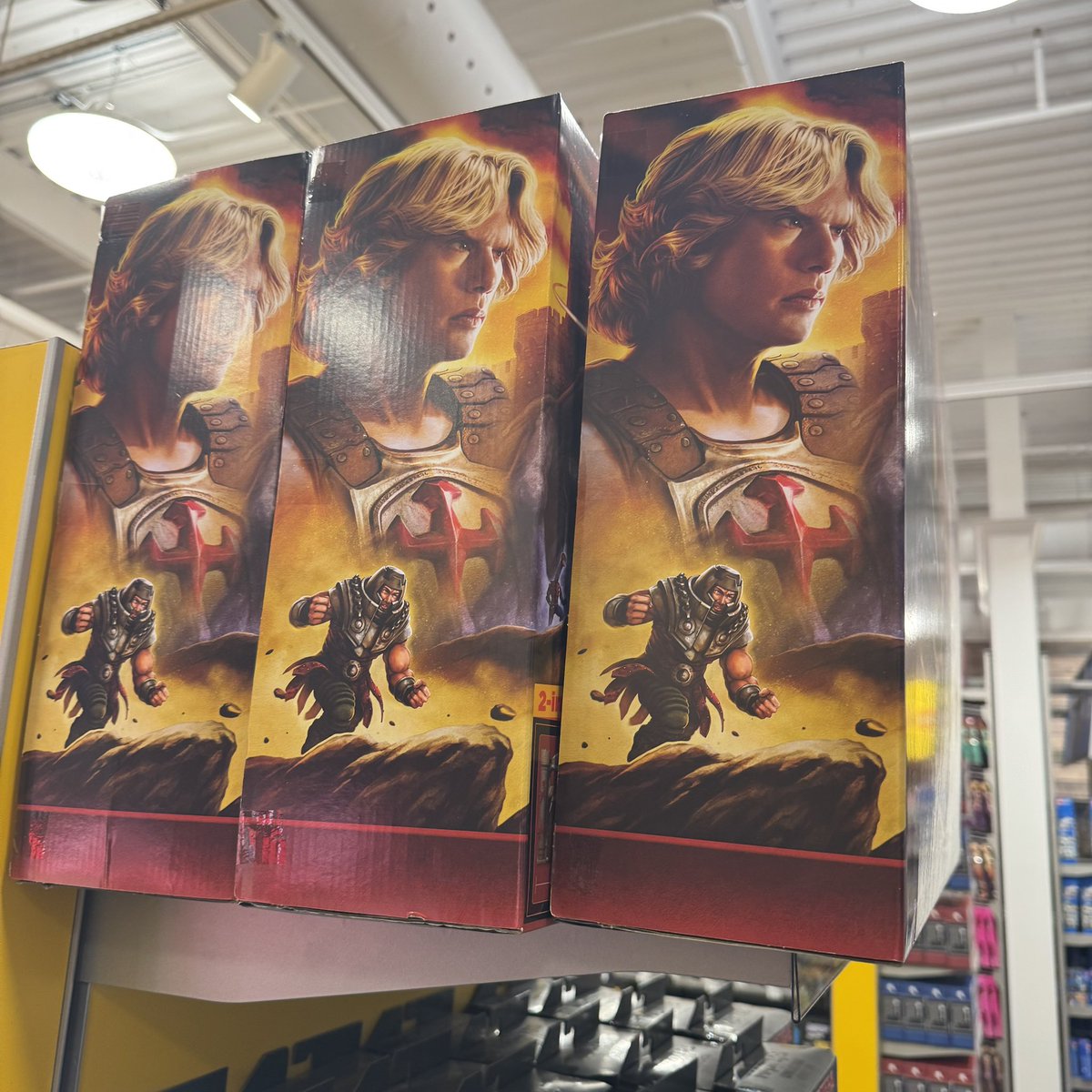 InPursuitofToys's tweet photo. Scheels stores are stocking the MOTU Battle for Eternia playset. Some amazing artwork on the packaging! This was at the Chandler, AZ location. 

#scheels #mastersoftheuniverse #motu #heman #inpursuitoftoys https://t.co/33ykPqziHo