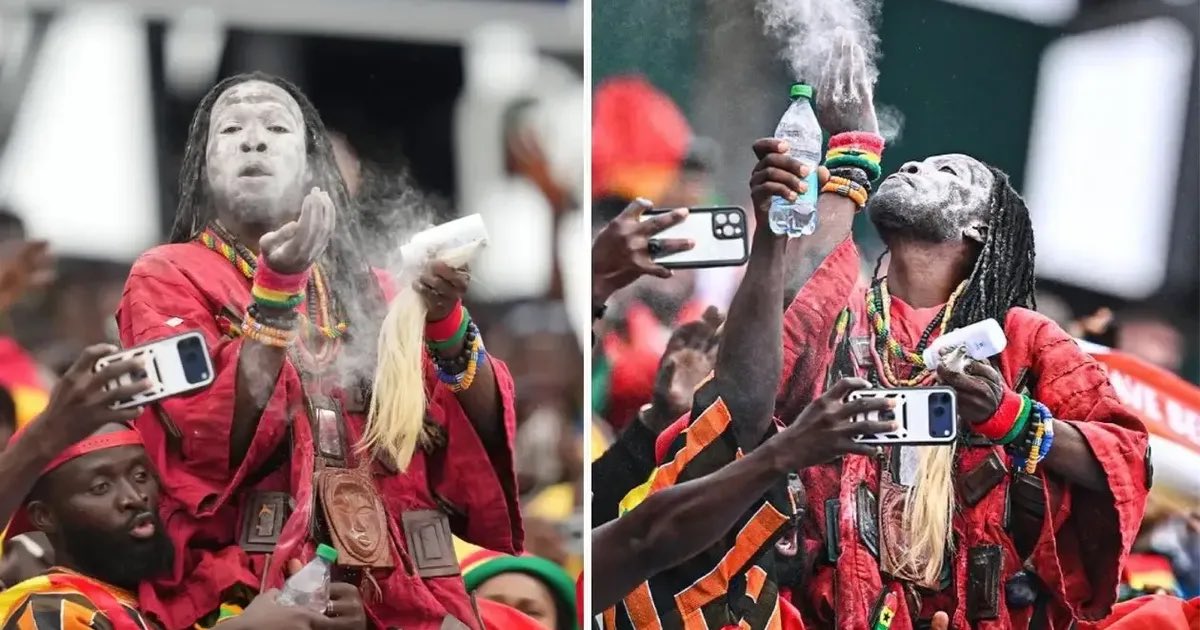 elmestizojuan's tweet photo. Un país que cree que el “brujo” de Ghana es una amenaza terminó eligiendo como presidente a un psicópata como ADLE.

¡Es coherente! https://t.co/aw5VHZ6zNn