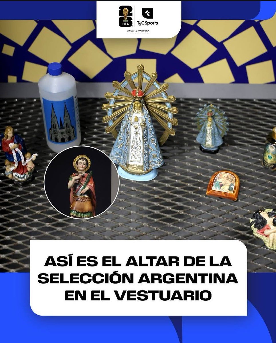rocoquoi's tweet photo. La escaloneta? Full católica apostólica romana, como corresponde a los hijos de una patria que no perdió la esfera de lo trascendental ni espiritual https://t.co/ZyZHvducFs