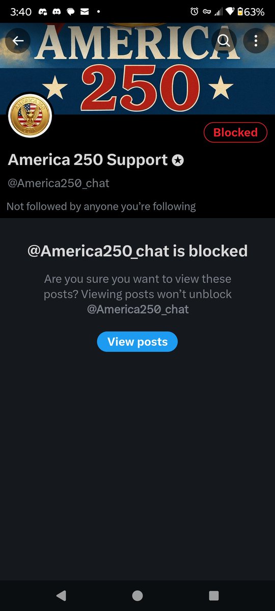 yojackowhat2's tweet photo. @America250_Coin  is this us ?  The other one said chief moderator.. this one says 250_chat.. 

Let me know when you can. Thanks @America250_Coin https://t.co/q06Xu1KFnN