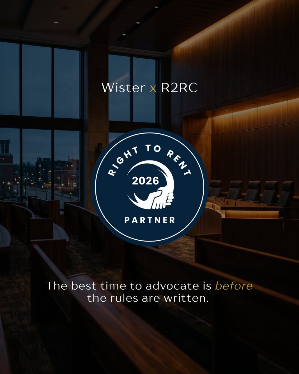 WisterInsurance's tweet photo. Wister is now a proud R2RC partner 🤝

R2RC funds the state &amp; local associations advocating for fair STR policy.

The rules will be written either way, the industry needs a voice when they are.

Full story here: 
https://t.co/7KgJQmyjZC https://t.co/UDrQAYwC1t