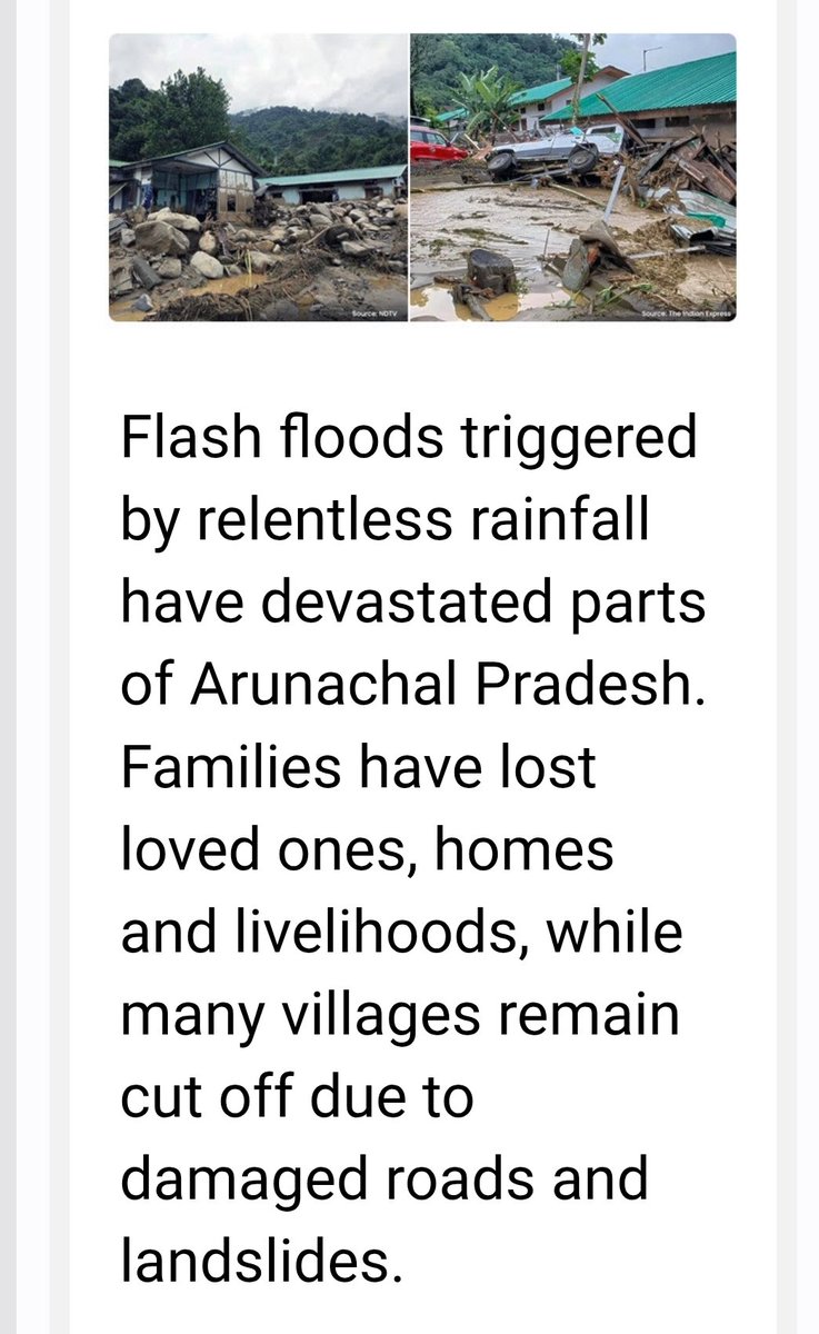 InCrisisRelief's tweet photo. Donate at @donatekart .
#StandWithArunachal https://t.co/27lGhu22YN