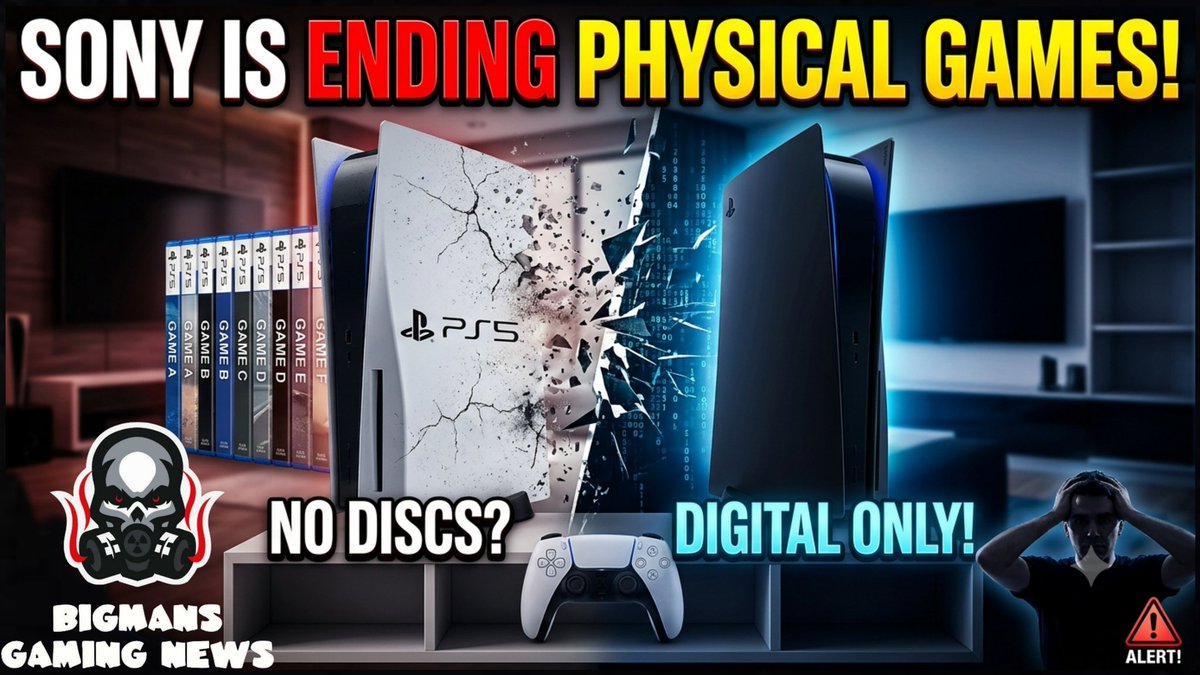 Daracheo99's tweet photo. January 2028 is the end of physical games from stores so stock up now while they still creating #playstation
https://t.co/bgRYFKMpEr https://t.co/dlfKm7Vh6I