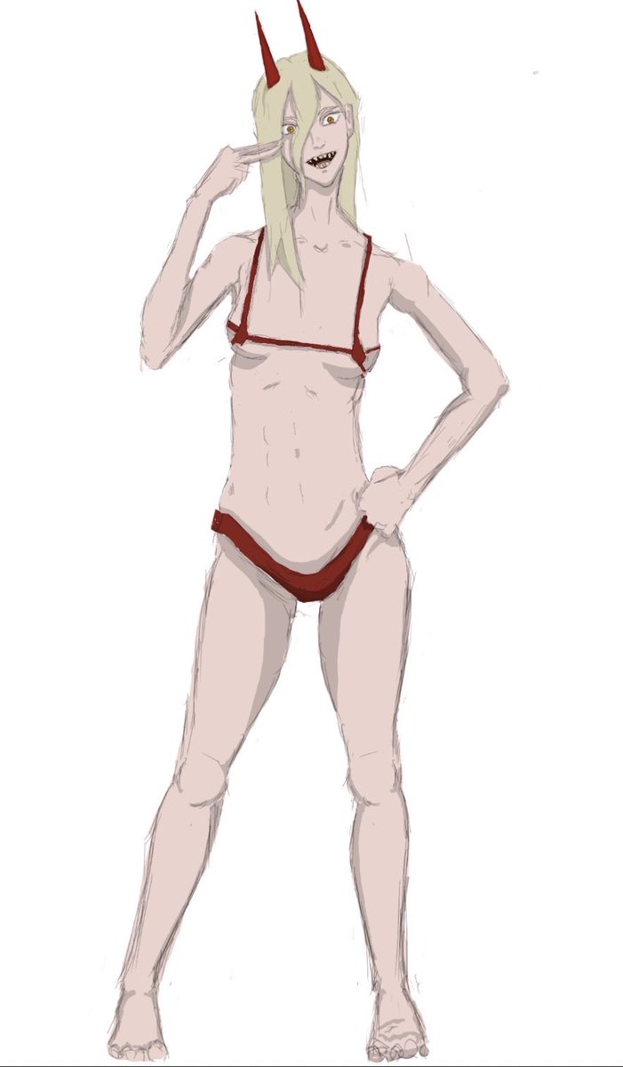 Arumamerma's tweet photo. Swimsuit power, tough? #power #art https://t.co/CuKPjNilIf