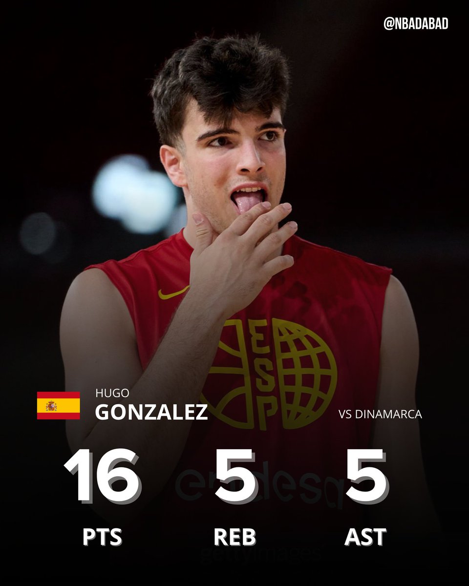NBAdabad's tweet photo. Hugo Gonzalez em 20 minutos nas Eliminatórias da Copa do Mundo:

16 pontos
5 rebotes
5 assistências
2 roubos de bola
1 toco
5/9 nos arremessos
4/7 nas bolas pra três

🔥 https://t.co/gEYP0A8mdx