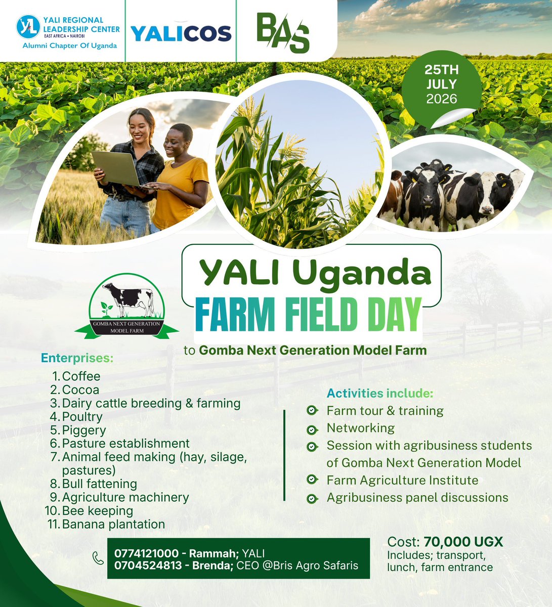 farm_kiosk's tweet photo. We will be there together with @YALIRLCAlumniUg @YalicosUg and @BrisAgroSafaris 📍📌

#agribusiness https://t.co/DQ8RvYCM6J