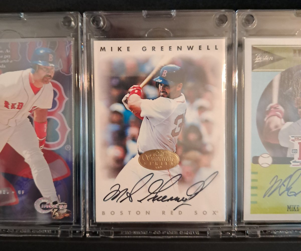 copper_age_comm's tweet photo. New #Gator for the #RedSox display 

1996 Leaf Signature Series Auto Gold

@kiki_stotch @CardPurchaser https://t.co/72SbeVEZgJ