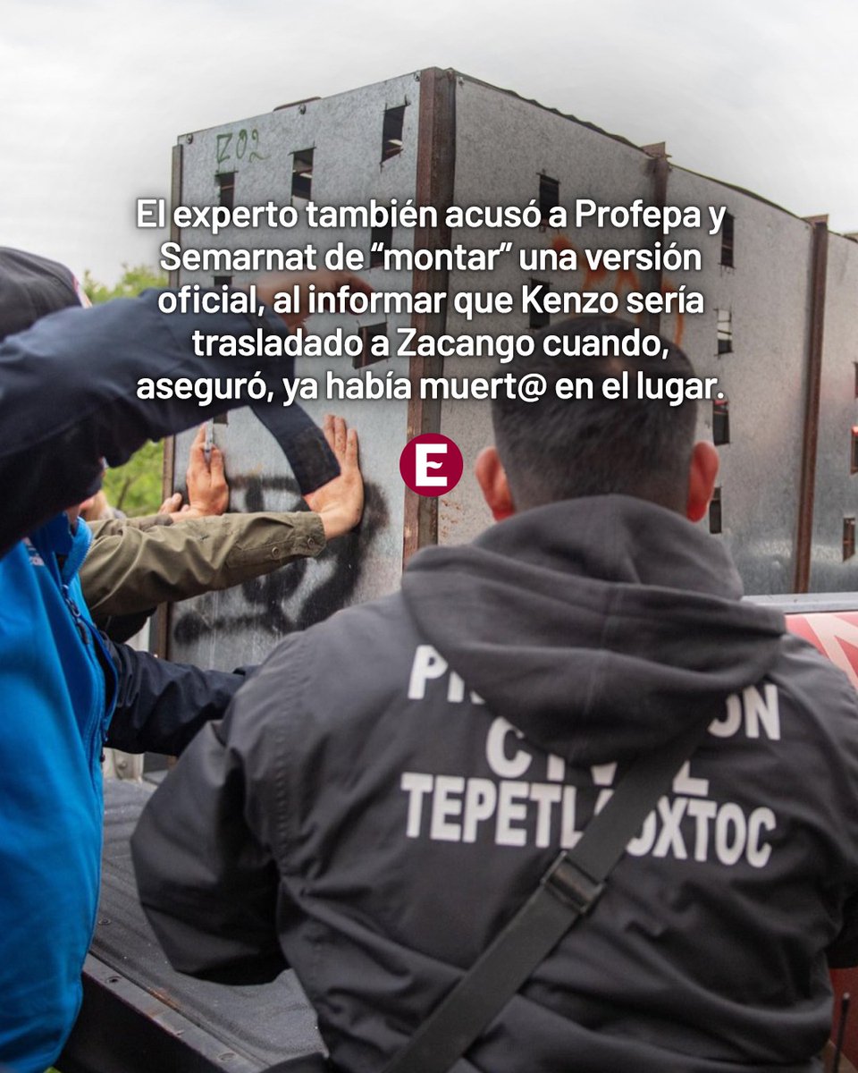 Excelsior's tweet photo. 🐯 ¿Qué pasó con Kenzo? La AZCARM (Asociación de Zoológicos, Criaderos y Acuarios de México), aseguro que hubo irregularidades durante el operativo en el que murió el tigre de Bengala.
Desliza y conoce la información. 👉

📸Fotos: Protección Civil Edomex.

#ExcélsiorDigital #Kenzo #México