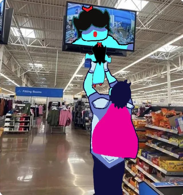 famikomputa's tweet photo. They’re siblings I think #deltarune #aquatwt https://t.co/Hm2pZMpo1Z
