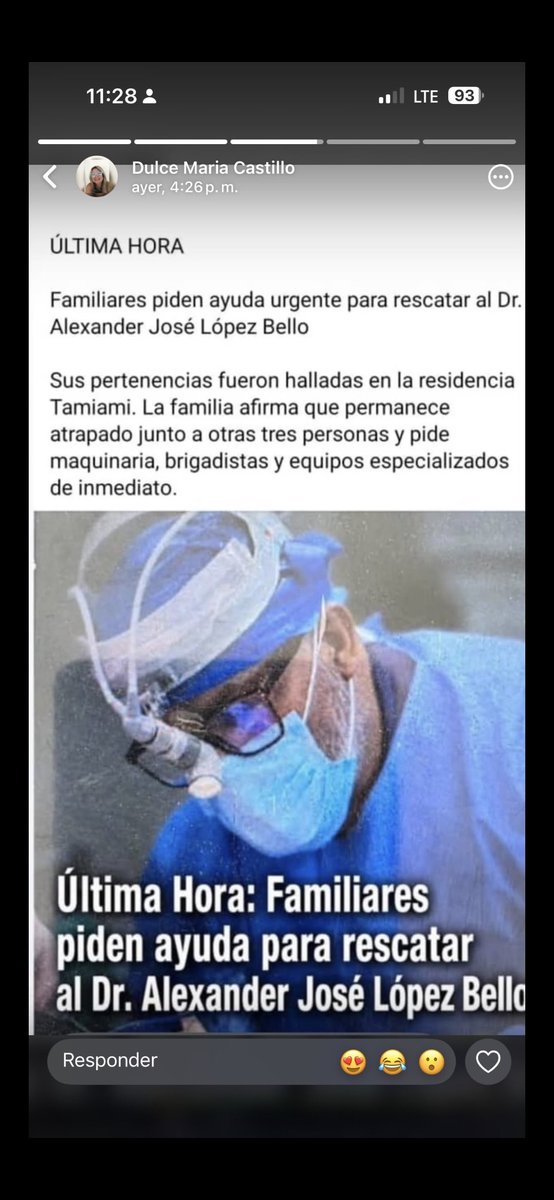 caliope74's tweet photo. @nayibbukele Que buena noticia! En el sector Los Corales, residencia se encuentra un colega que es Neurocirujano junto con otras personas. Sus familiares piden apoyo. Sabemos hay muchos en necesidad presidente, pero por favor considere esta petición. Dios les bendiga https://t.co/6a4QBRhu9C