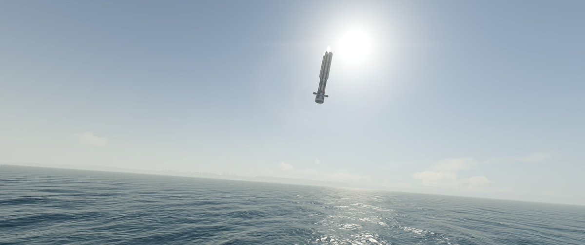 ConnorRocketGuy's tweet photo. Booster 20 has had an anomaly! https://t.co/iarSBkYSFX
