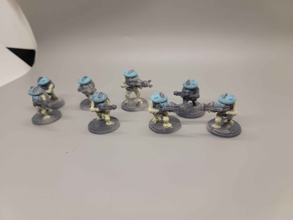thefreeheathen's tweet photo. Hello Tribe,
Just working on some new models for The Darkstar Chronicles. https://t.co/I4okH8cvDh
these models have been with IIID Max Filament
printing smooth and easy.
Cheers
Maker Millwright https://t.co/ucv11Iu5rL