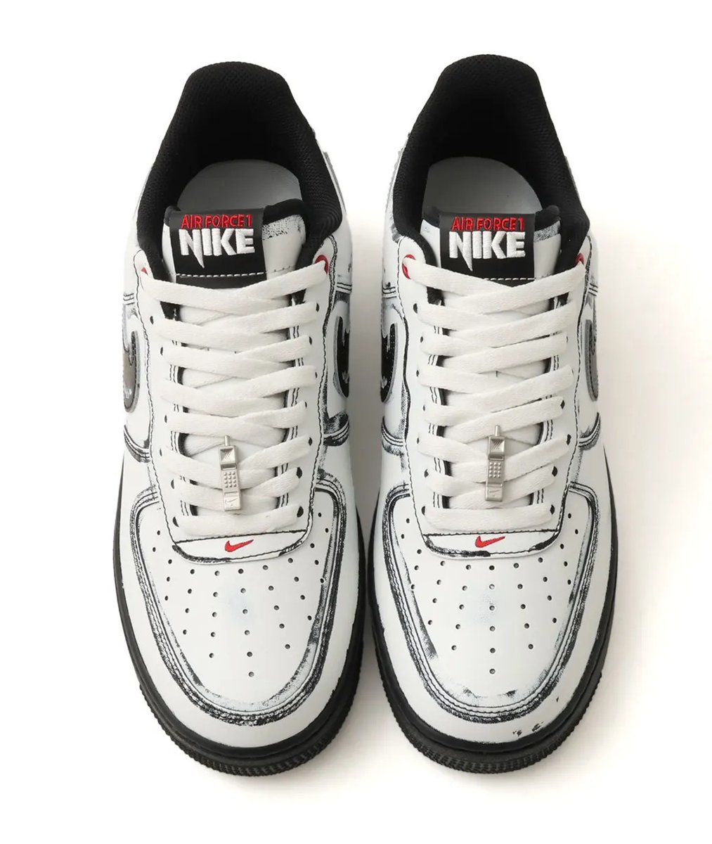 ModernNotoriety's tweet photo. Nike Air Force 1 "Ghostface" 👻🔪

🗓️ October 2026
 🏷️ $125 https://t.co/TSFSZMOOB8