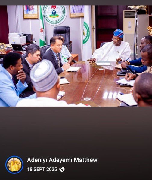 firstladyship's tweet photo. It’s obvious that Prince Adeniyi Adeyemi was scammed by the Bola Tinubu Regime. That Femi Gbajamiabila still has a job is alarming.

PRINCE ADENIYI MUST NOT BE SILENCED!

He was captured in the budget.
He had account domiciled in CBN.
He had office in federal secretariat.

He met with government officials, Consuls & Ambassador designates of other countries, & their Head of Missions. Including the Deputy Speaker & the Chairman of the EFCC (who is supposed to be probing Femi Gbajamiabila).

This is scandalous. This is proof that Asiwaju Bola Ahmed Tinubu is running a CARTEL.