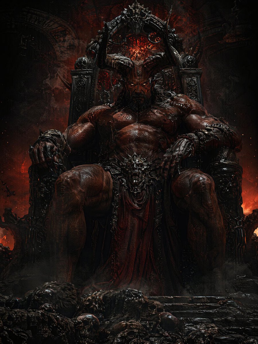 Good morning everyone. Have a good day. #darkart #satanism
