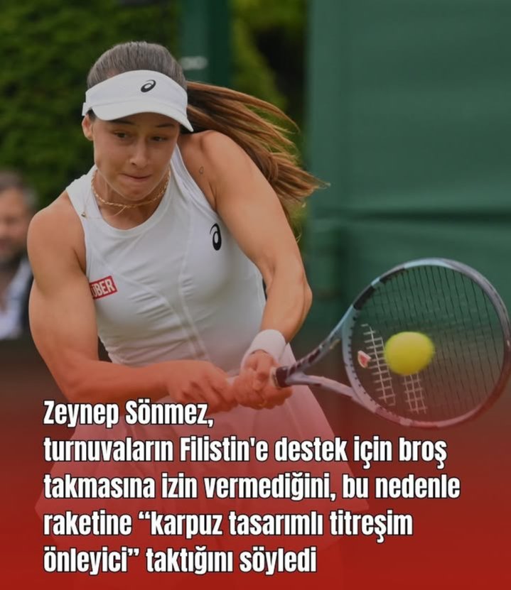 Bk343406's tweet photo. İyki varsın Zeynep 🇹🇷🇵🇸🎾 https://t.co/VO3NVZ3q8P