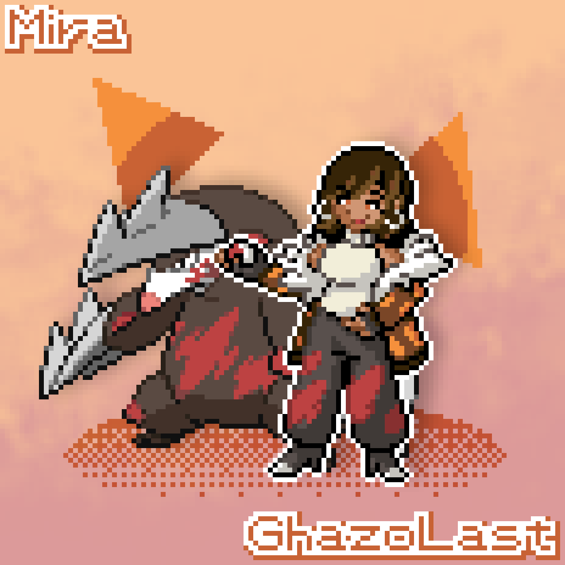 GhazoLast's tweet photo. Trainer Sprite C0mmission for @Peachy_Puddin !! Thank you for having me !! https://t.co/9BvfV5Vunx