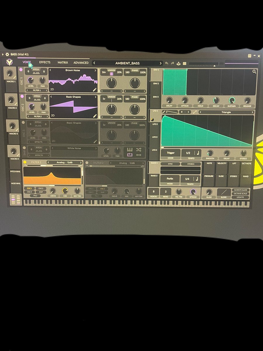 Arma333n's tweet photo. 良いREESE_BASSができたわ😊 Ambient用に作ることが多かったから「AMBIENT_BASS」にしてたけど 管理のしやすさ的には名前はREESE_BASSで良いのかな？😅 https://t.co/l24oIrtVI9