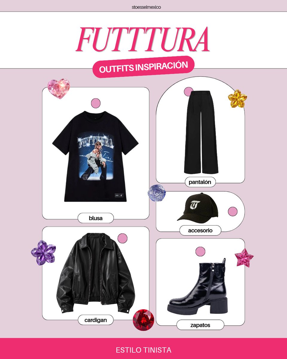 stoesselmexico's tweet photo. ¡Estamos a dos meses de FUTTTURA! Les dejamos inspiración de outfits por si aún no saben que conseguir para el gran día! 

¿Cuál fue su fav? ¿Ya tienen todo listo? 💬 https://t.co/9Sh91SAs0Y