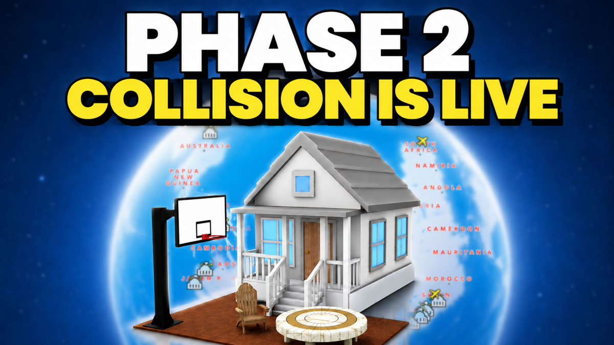 UplandMe's tweet photo. Phase 2 Collision is LIVE.

Your property designs just leveled up.

You can now place Map Assets on top of other low-profile Map Assets (under 6 inches), unlocking entirely new ways to build and decorate.

Park cars on pathways. Build basketball courts on stone tiles. Layer your creations like never before.

The next evolution of property customization has arrived. Show us what you build.