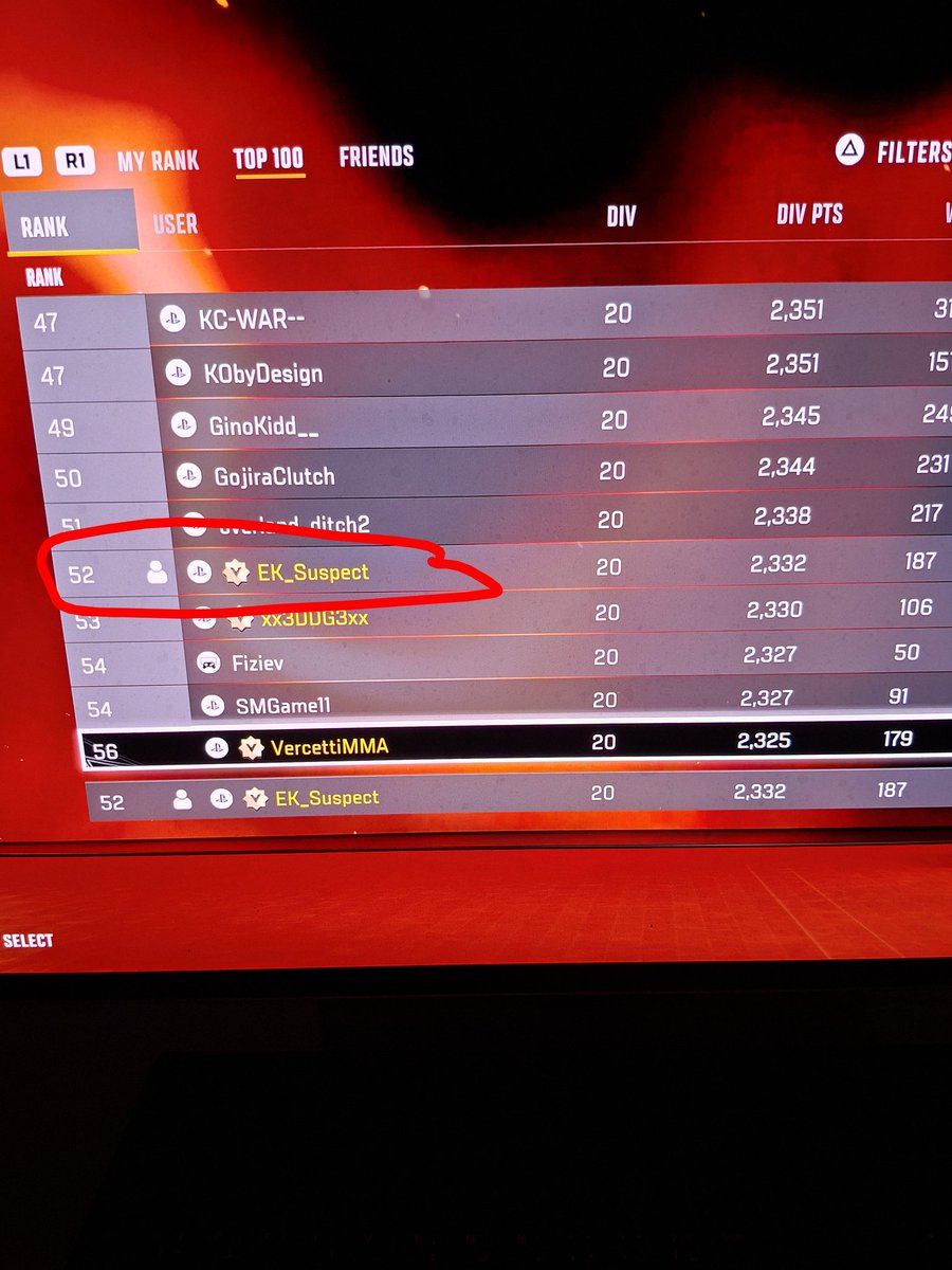 EK_Suspect's tweet photo. Ek suspect zero hits  top 52 on leaderboards  in ea sports ufc 6 https://t.co/UEnaJ5CMST