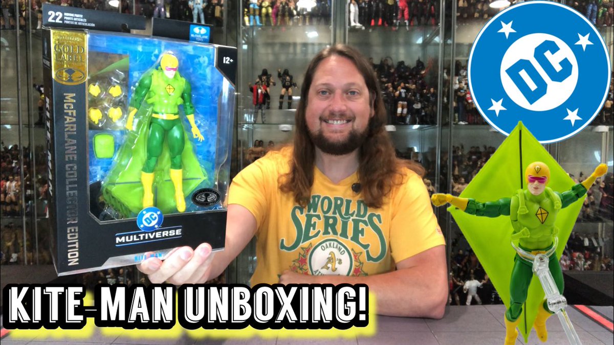 sirpaul64's tweet photo. Kite Man DC McFarlane Platinum Edition Unboxing &amp; Review! https://t.co/GxX7zKk4cg #dc #mcfarlane #kiteman #batman #dccomics @mcfarlanetoys https://t.co/ORYaSgwavO