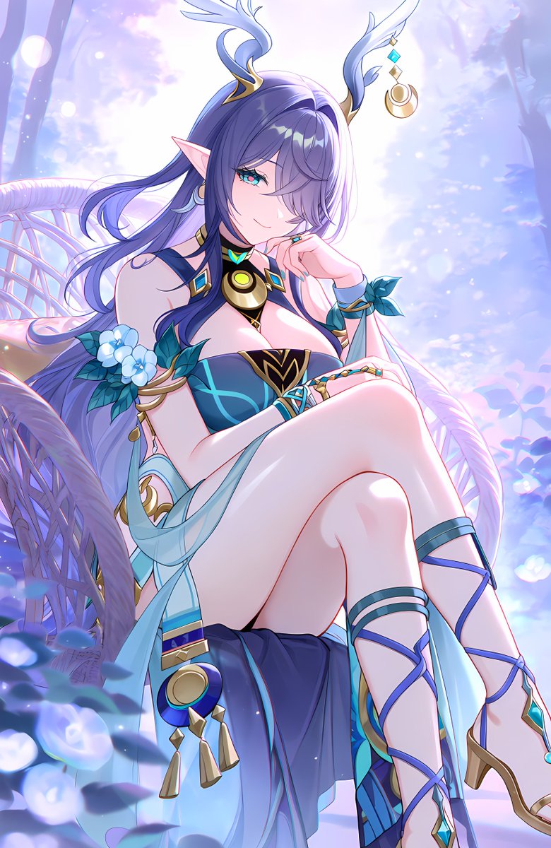 KirekiArt's tweet photo. ラウマ / Lauma 🌙
Genshin Impact 原神
SFW illustration
More on my Patre✦n ✦
#Lauma #GenshinImpact #BlueDress #AnimeArt https://t.co/ofSqDVDihW