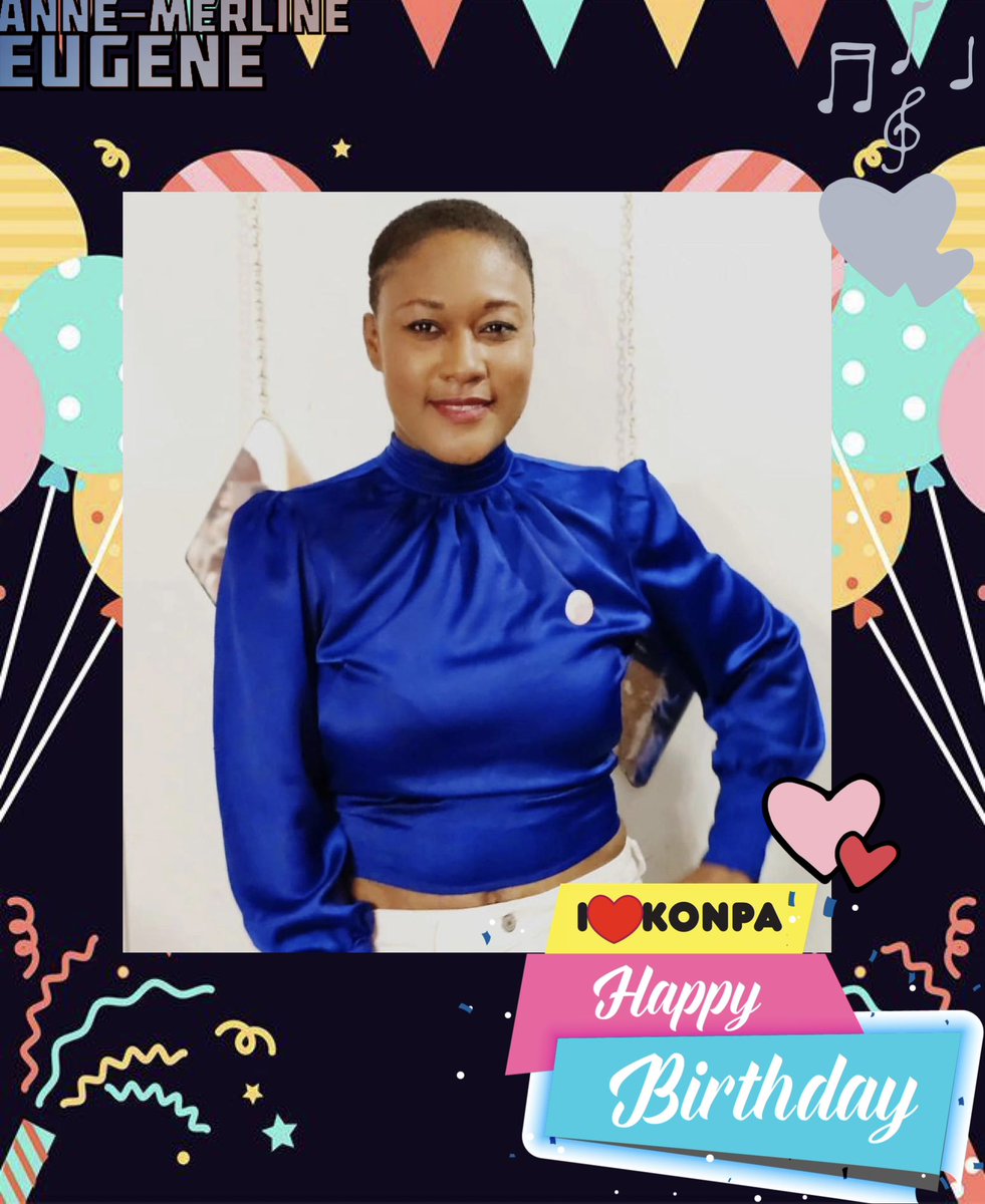 radioqualite's tweet photo. 🎶🎼🎵Haaaappy Biiiirthdayyyy@Anne-Merline Eugène, journaliste, présentatrice🥳 https://t.co/YKVmTO2bd6