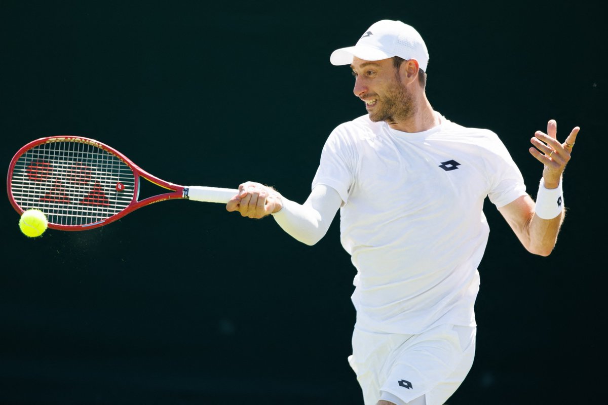 ETSUMensTennis's tweet photo. Moving on! 

Former Buc @sandergille &amp; his doubles partner @semverbeekNL advance to the second round at @Wimbledon with a 3-6, 7-6 (7-2), 6-4 victory earlier today! 

📸: BENOIT DOPPAGNE

#BeGreat | #ETSUTough https://t.co/UuqshivWyJ
