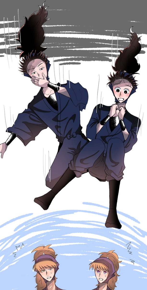 13_syake's tweet photo. 原作×アニメ 双忍🐝࿆⚡️ https://t.co/Mhn2ABhTfa