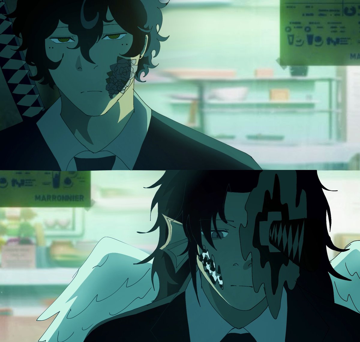 chihikoyaoi's tweet photo. yeah whatever u say gay boy #Akyten #Oomfiction #EntenIsGay #LikeReallyGay https://t.co/Id0oVeCbu1