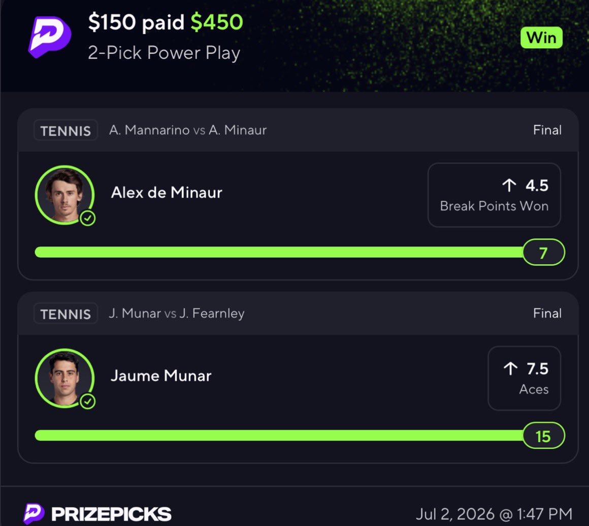 vicelocksx's tweet photo. I JUST SWEPT THE WHOLE TENNIS / WAKE &amp; CASH BOARD ☢️🫣

🔗 FOR 50% OFF WEEKLY VIP ⤵️

https://t.co/KPHYS71gXS https://t.co/EtJFsQnDaR