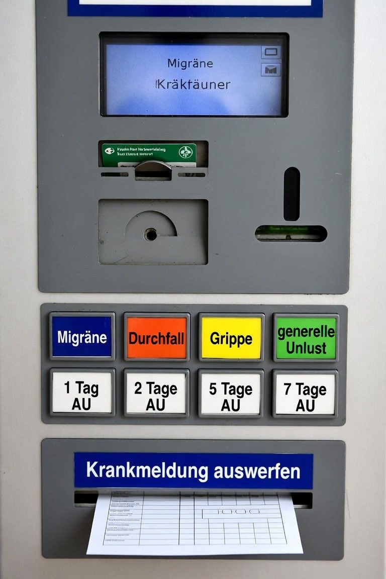 Taschenmonster's tweet photo. @IchBinTotmuede Demnächst im Eingangsbereich ihrer Hausarztpraxis: https://t.co/G2MzNA5SQs