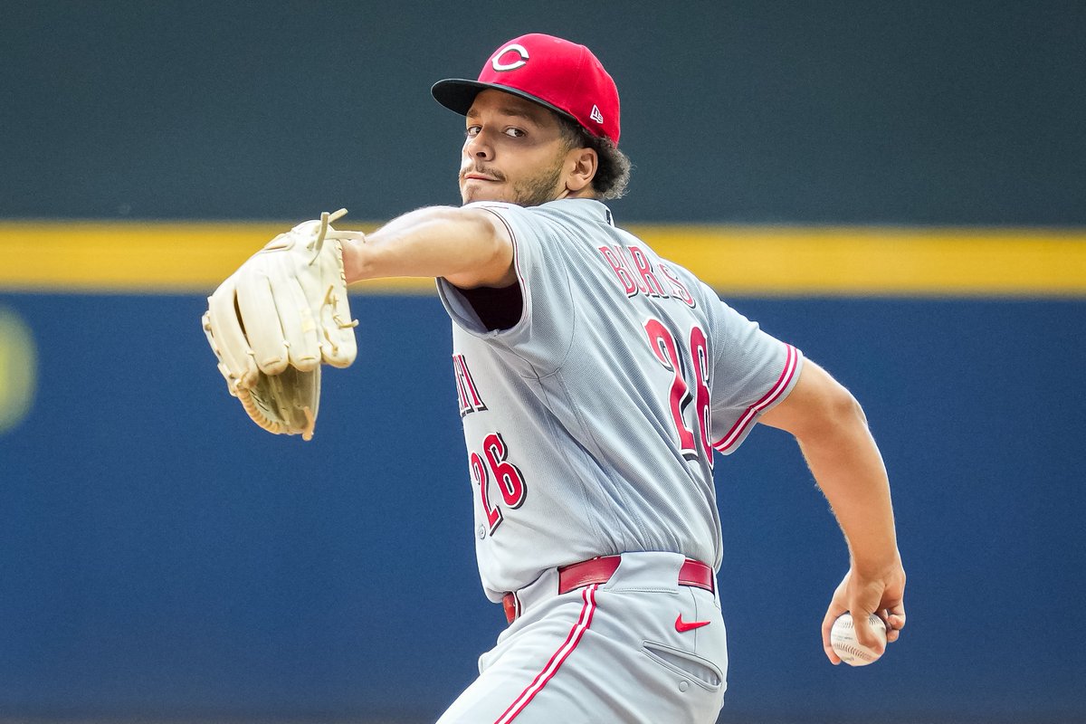 Reds's tweet photo. Win number 🔟 for Chase Burns 

#ATOBTTR https://t.co/UTxgfjTyRu