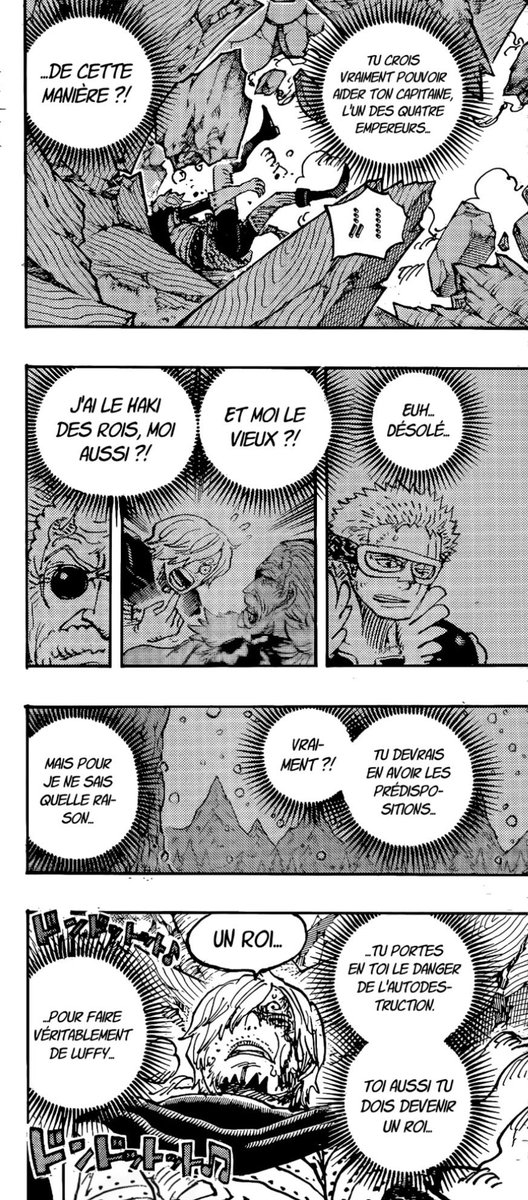 OnePeak0's tweet photo. Sanji choque nous stp

Hâte de voir comment ça va être amené, les ailes du rois des pirates sur le toit du monde #ONEPIECE1187 https://t.co/1JMz8hr4iJ