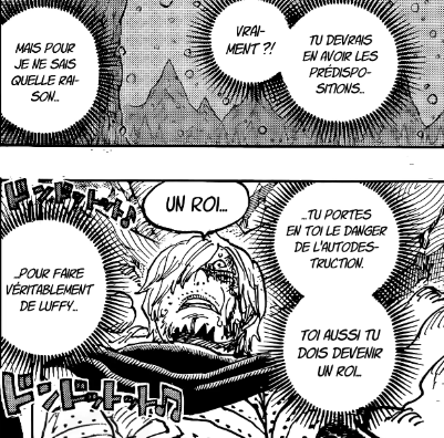 JojoLeGaucho2's tweet photo. #ONEPIECE1187 
Donc si j'ai bien compris Sanji devra frappé une femme pour avoir le haki des rois https://t.co/sewHb88v39