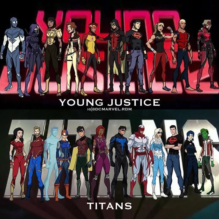 wavebatt's tweet photo. Young Justice or titans https://t.co/vEdgbkGFON