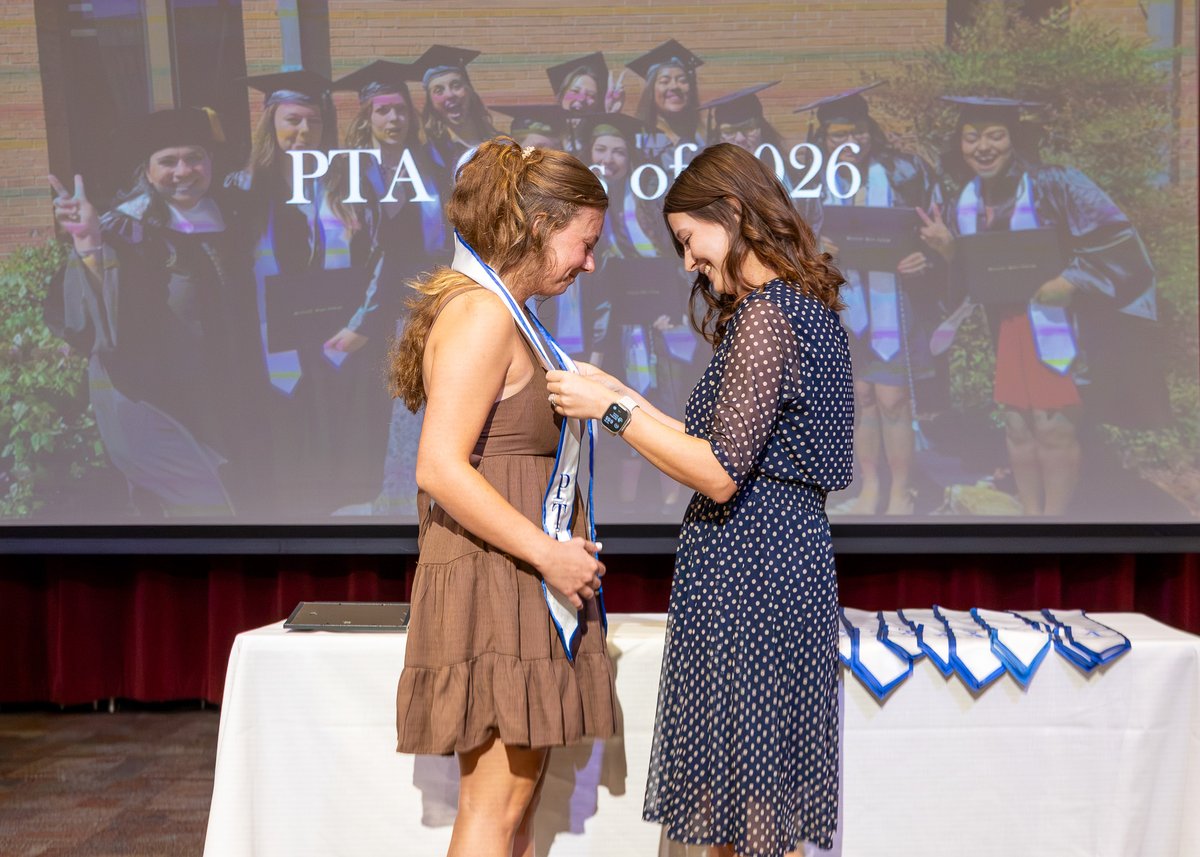 Seminole_State's tweet photo. Seminole State College’s Physical Therapist Assistant program held a pinning ceremony June 30 at Gordon Cooper Technology Center in Shawnee for the graduating class of 2026. https://t.co/zB5YkYPJo6