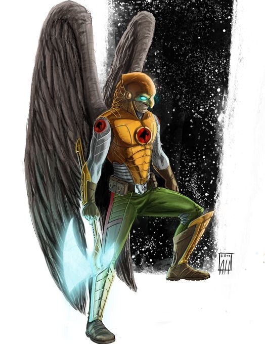 AndrewHuntley13's tweet photo. I wonder what the Question would ask about first when he learns of Hawk People... https://t.co/a4q21xNujL