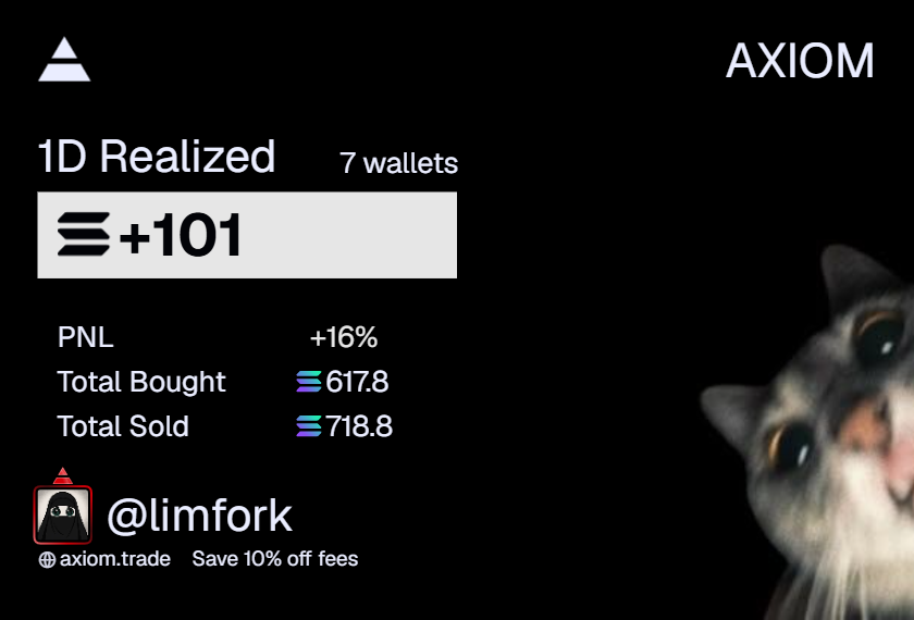 Limfork's tweet photo. Back to back +100 SOL days

All live on Twitch. Thanks for tuning in  🫡

Gen wealth to be made, time to lock in

Run it back tmrw https://t.co/Tn4wOFdK11