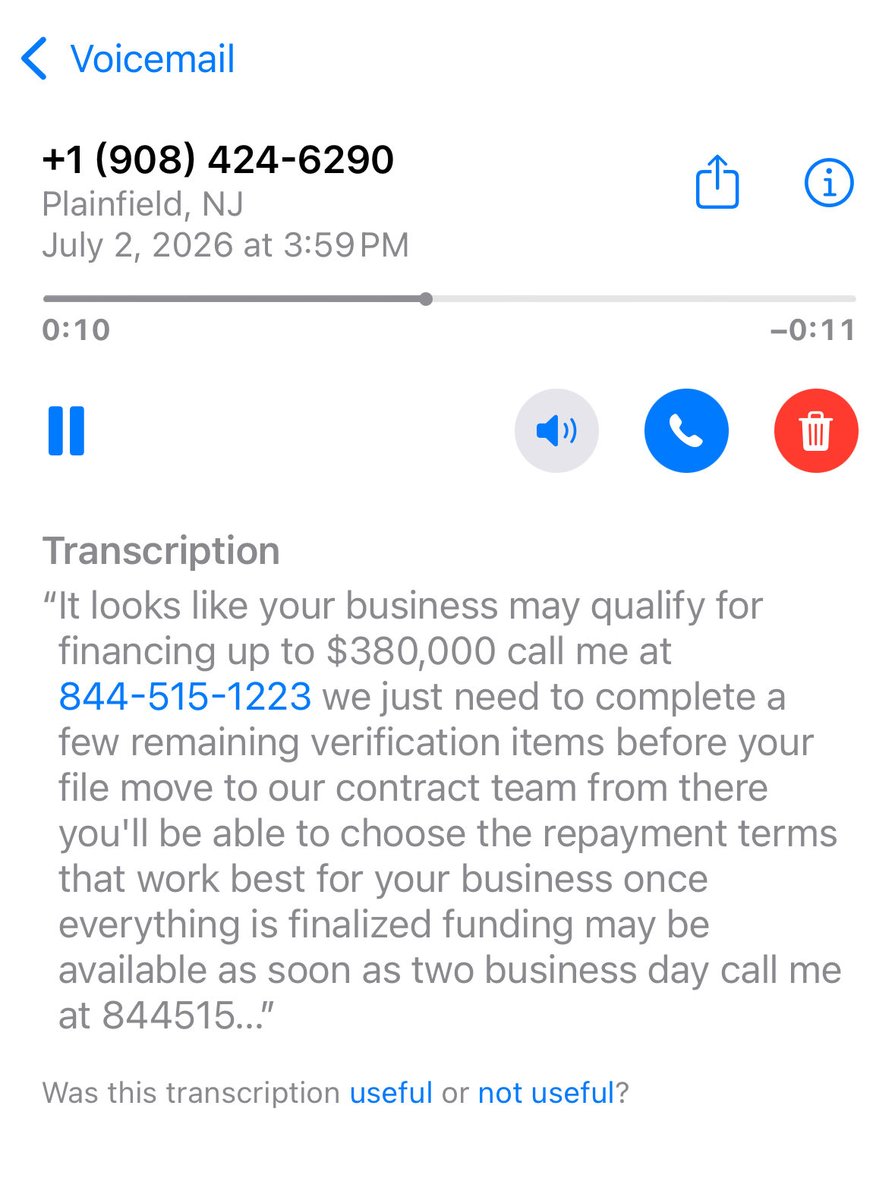 Observer609's tweet photo. #SCAM #REPORT, 7/2/'26

The tip-off for this #SCAM is the old adage 'too good to be true'!

DON'T FALL FOR IT!

Go here for help:
@fbi_fraud_help
. https://t.co/irkX3aBAPD