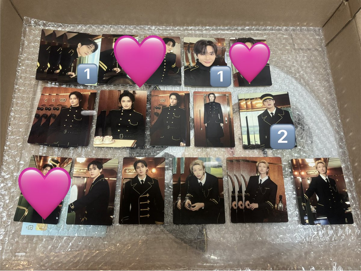 l7__Cherry's tweet photo. SEVENTEEN セブチ CARAT LAND ケレン トレカ  交換

譲 ジョシュア ジュン ミンギュ ミョンホ ドギョム スングァン バーノン ディノ

求 エスクプス スンチョル 👑>🤍>無地
　 当方比率違い⭕️

郵送での交換希望📮
お気軽にお声掛けください🍒 https://t.co/YstiZKGLdQ