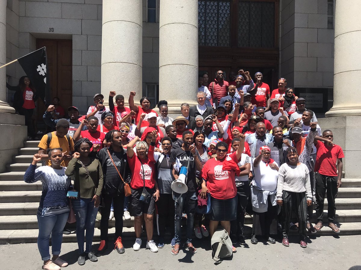 MbekezeliMB's tweet photo. So much work went into this victory. 
My high praise goes to all the activists and social movements who made this victory possible. In the streets, in church, at government buildings and in court.

My heart goes to @ReclaimCT and @NdifunaUkwazi  who led us. ♥️ https://t.co/V8BWq8Ba9g