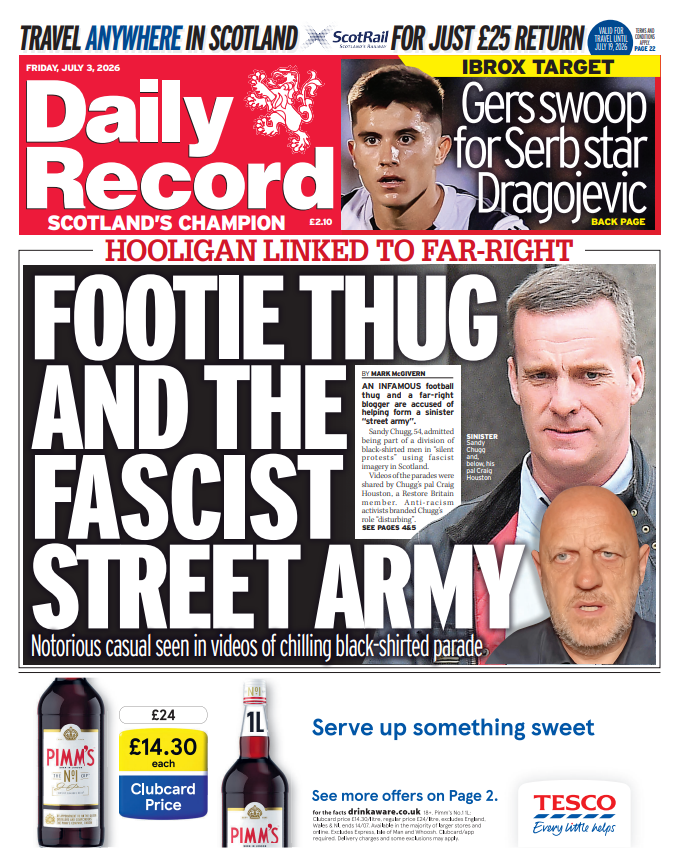 The Daily Record tweet media