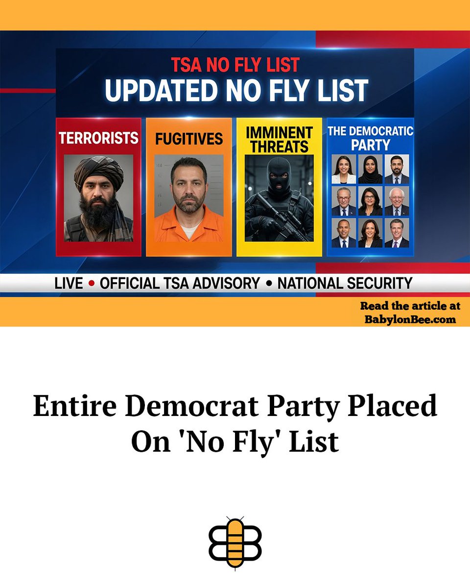 The Babylon Bee tweet media