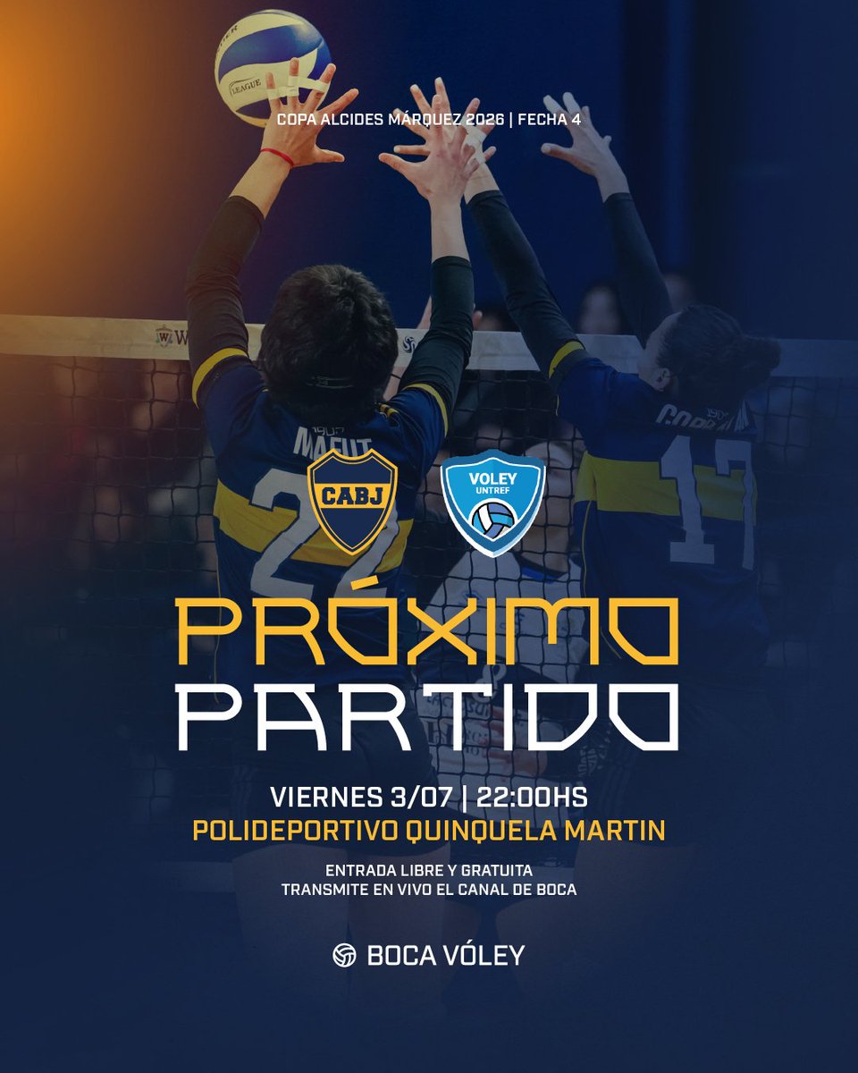 fedemartingil's tweet photo. Mañana juega Boca 🇺🇦 vs Untref a las 22 por la 4°Fecha de la Copa Alcides Marquez 🏆
#VamosLasPibas 🇺🇦🙌
#VamosBoca 🇺🇦
#EstoesBoca 🇺🇦
#VamosGuerreras 🇺🇦🙌
#DaleBoca 🇺🇦
@deBocaenBocahlh 🇺🇦 https://t.co/r0j8eL57bv