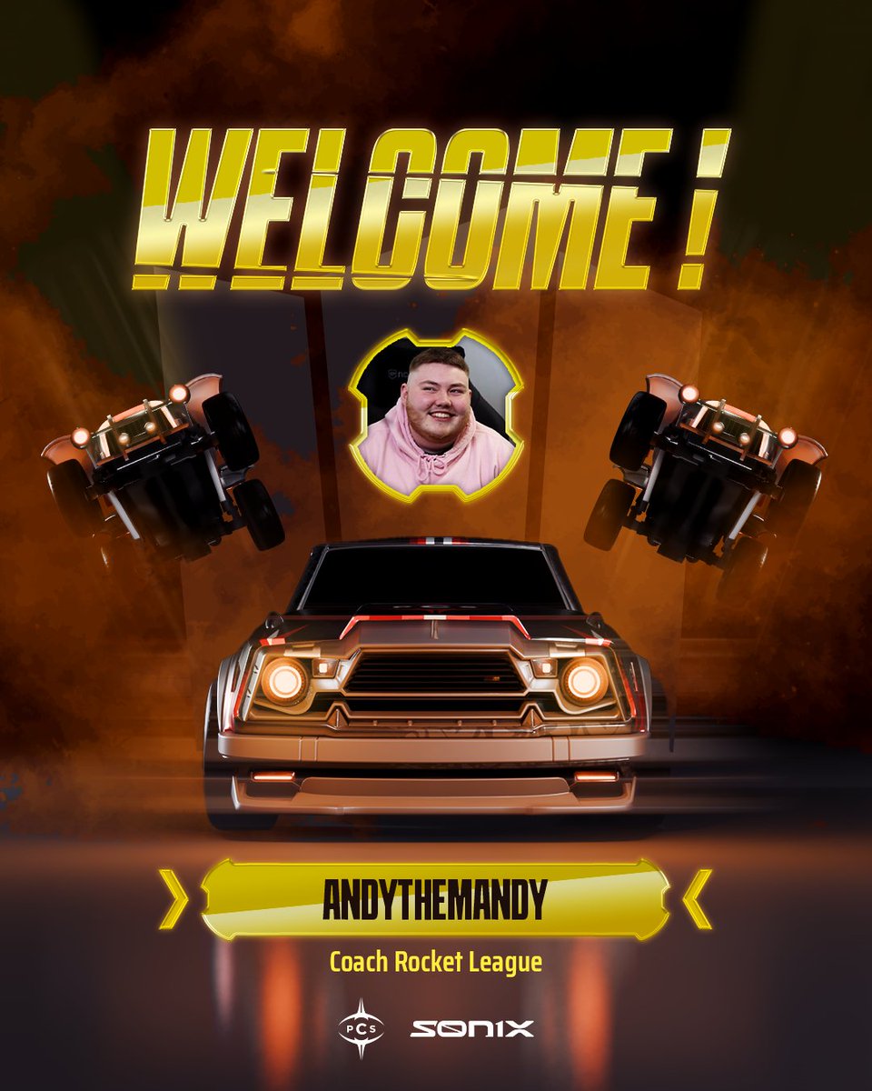 PCS_Original's tweet photo. 🔴 | ROCKET LEAGUE | ⚫️

Qui de mieux qu’@ANDYTHEMANDY15 pour accompagner nos talentueux joueurs durant ce LCQ EU ? 🔥

Bienvenue à lui dans l’équipe !

#PCSWIN #PCSFAMILY ❤️🖤 https://t.co/OO8eE0sE4o