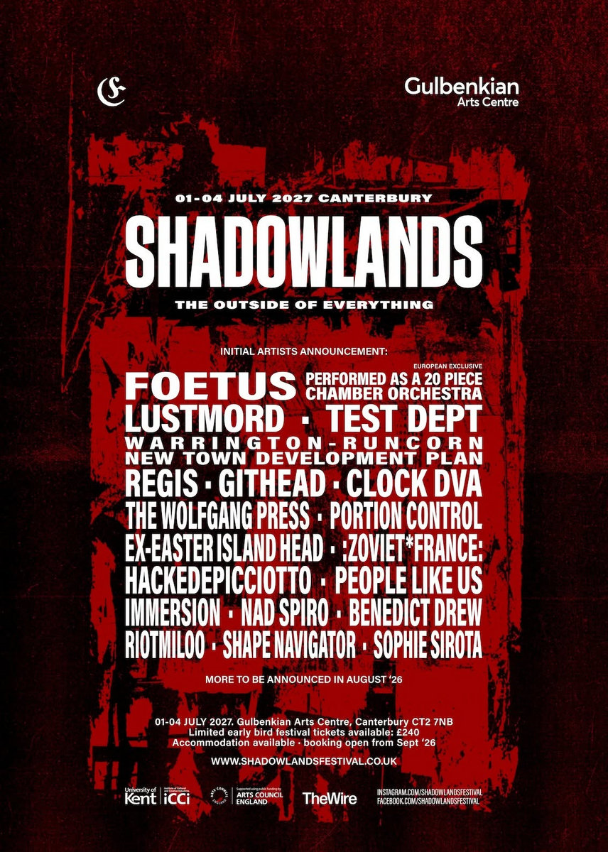 ultradamno's tweet photo. Damn, if you happen to be in the area, not sure where else you'd be... #foetus #testdepartment #peoplelikeus #lustmord #clockdva #zovietfrnce
https://t.co/riZzLfsCjH https://t.co/LmaNIjBnl3