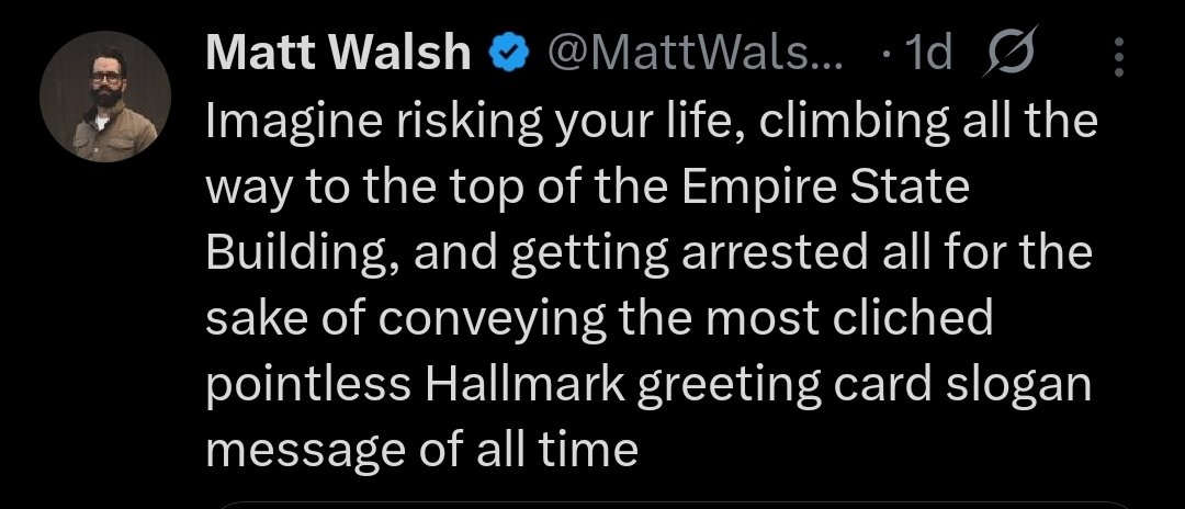 HulkMorgan's tweet photo. @MattWalshBlog Lol now you think its cool you giant pussy. https://t.co/dFcvJjxfAi